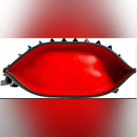 Like New Spiked Christian Louboutin Colorful Slim Crossbody Bag - Picture 4 of 5